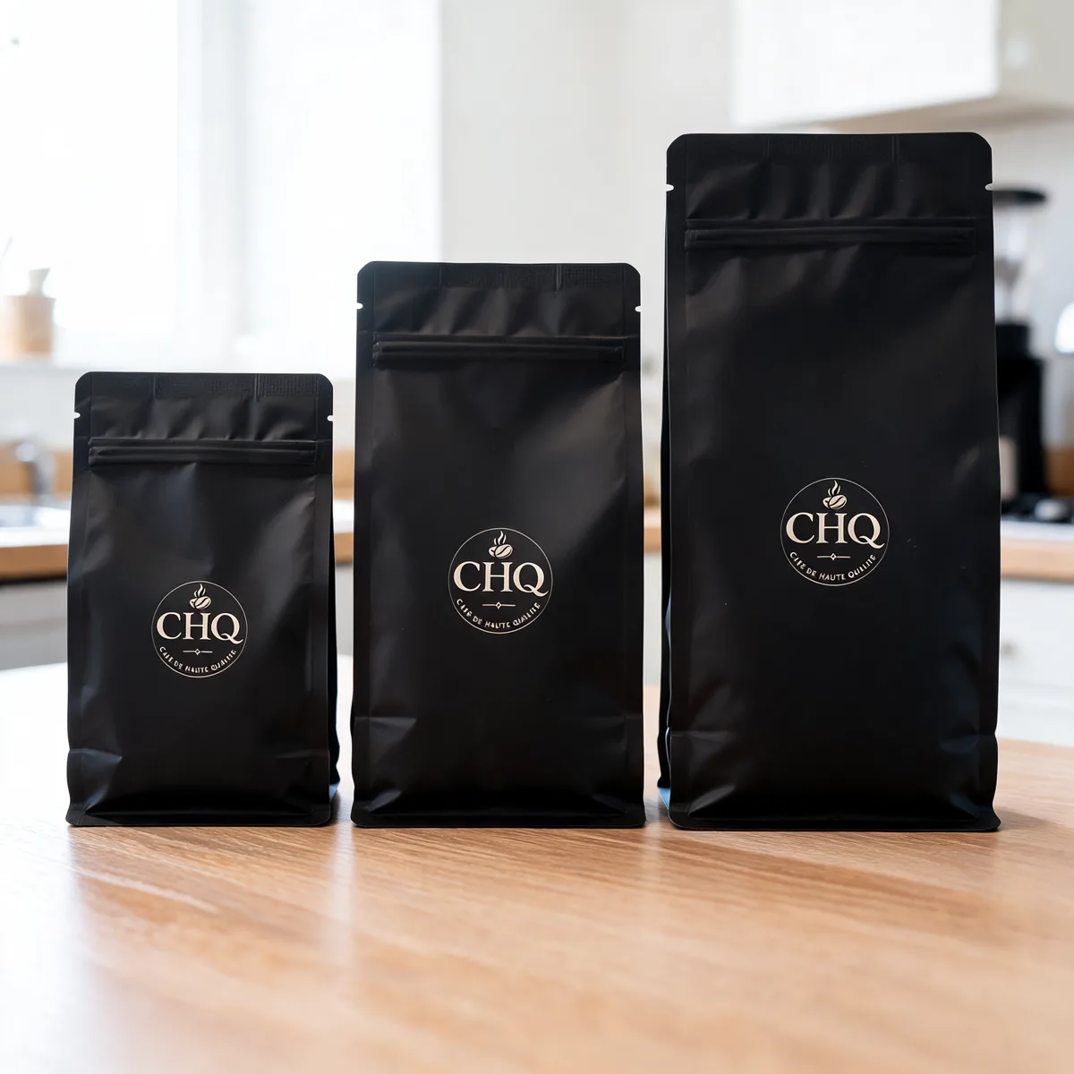Sachets CHQ torréfiés à la demande